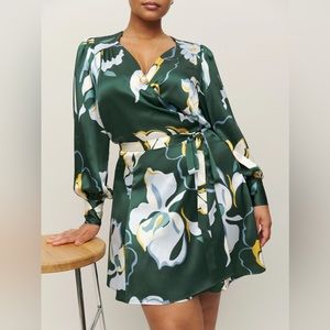 Reformation Chrisley Silk Dress NWT